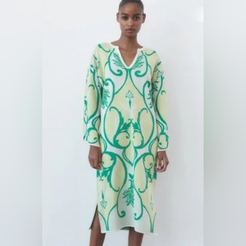 NWT Zara Knit Tunic Dress. Size S-M